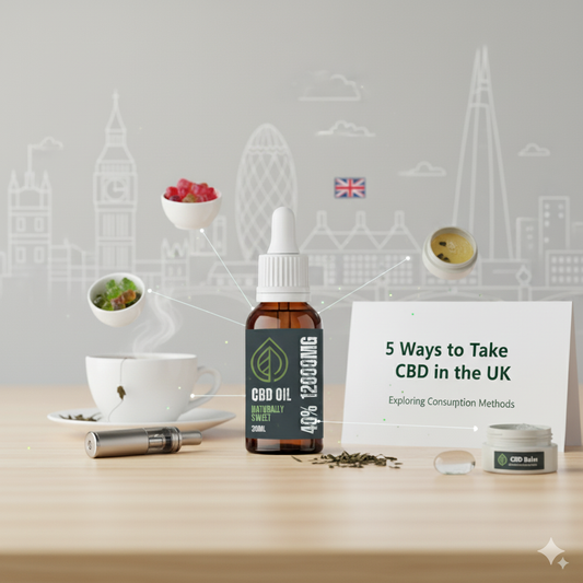 5 Ways to Take CBD in the UK