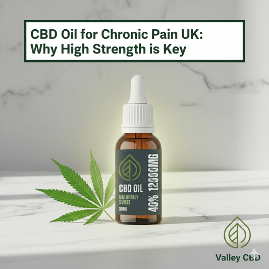 CBD Oil for Chronic Pain UK: Why High Strength is Key