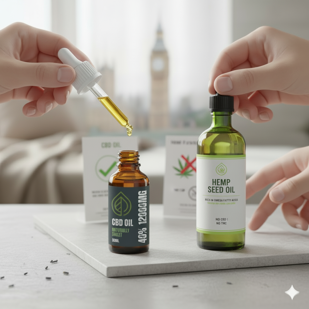 CBD Oil vs Hemp Seed Oil