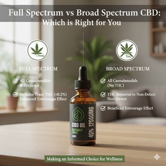 Full Spectrum vs Broad Spectrum CBD