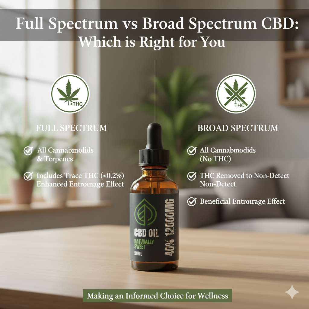 Full Spectrum vs Broad Spectrum CBD: Which is Right for You? | Valley CBD
