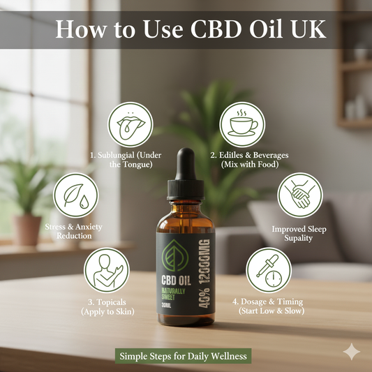 How to Use CBD Oil UK