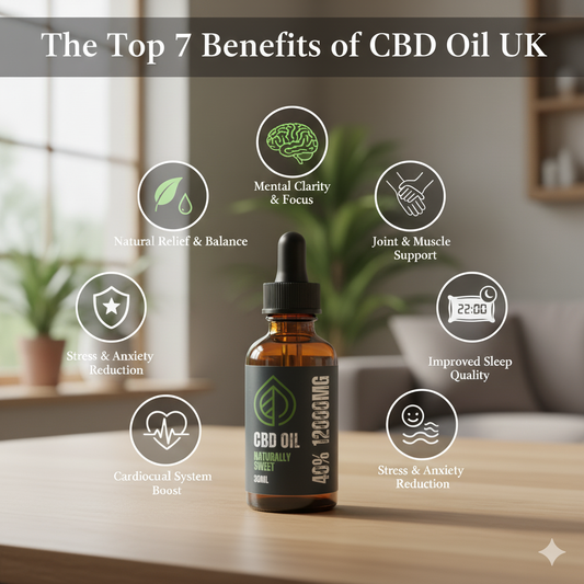 The Top 7 Benefits of CBD Oil UK 