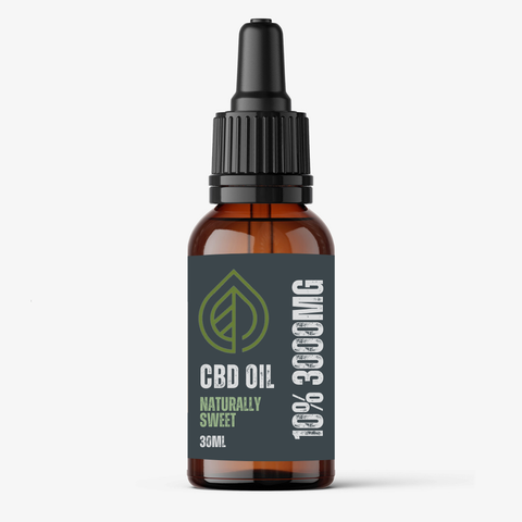 10% 3000MG CBD Oil. Broad Spectrum. Blended In MCT. 30ml. - By Valley Health