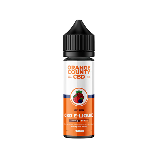 Orange County CBD 1500mg Broad Spectrum CBD E-liquid 50ml (60VG/40PG)