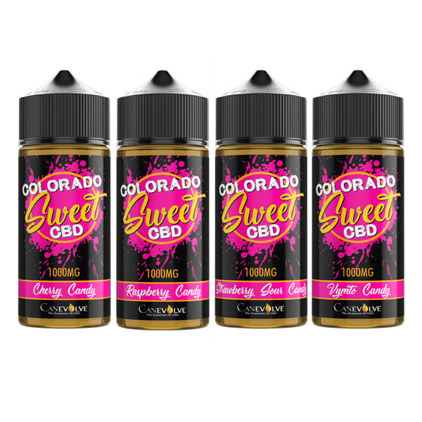 Colorado Sweet 1000mg CBD Vaping Liquid 100ml (50PG/50VG)