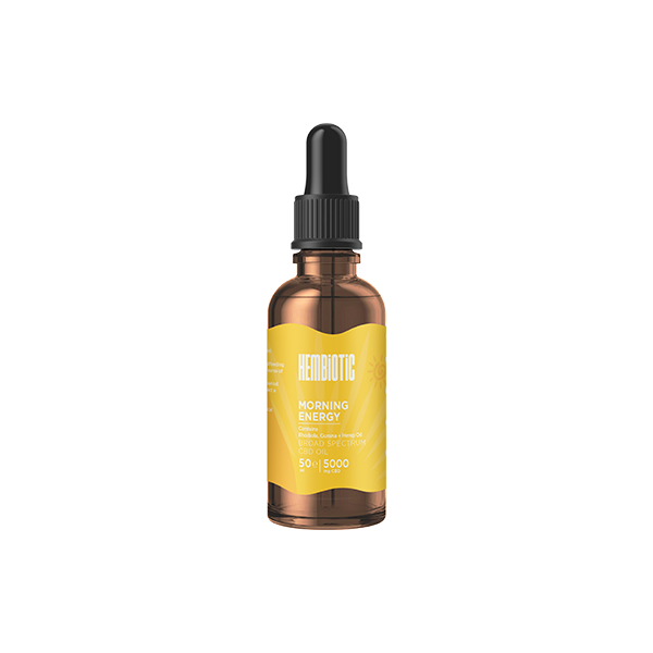 Hembiotic 5000mg Broad-Spectrum Bulk Functional CBD Oil - 50ml